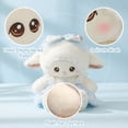 thumbnail image 4 of Adorable Plush Sheep Toy Stuffed Animal Soft Cuddly Doll for Kids Cute Realistic Animal Plushie Decorative Pillow for Birthday Festival Gift Party Favors Home Decor, 4 of 9