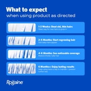 Mens Rogaine 5% Minoxidil Solution 3x 2 Fl oz