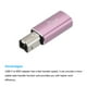thumbnail image 5 of Adaptador USB C Hembra a Tipo-C Rosa Dorado Paquete de 3, 5 of 7
