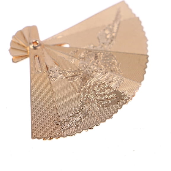 1:12 Dollhouse Miniature Metal Carving Fan Model Toy Doll Home Decor Accessories