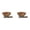 2Pack Brown 5.9", variant on 2Pack Bird's Nest Natural Bird Nesting For Outdoor Garden Wild Birds Shelter And Breeding Habitat Green