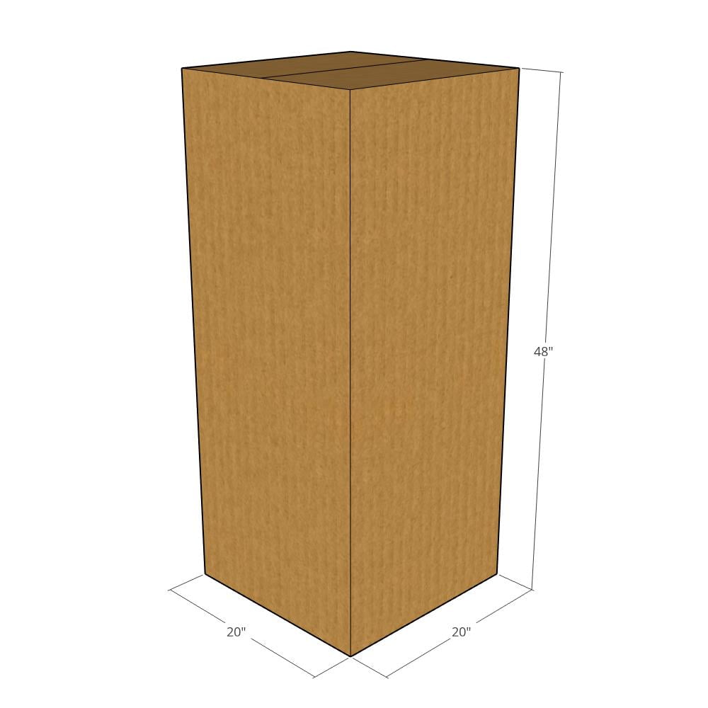 5 Corrugated Boxes 20x20x48 32 ECT - New for Packing or Shipping Needs ...