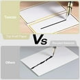thumbnail image 2 of 120 Tarjetas de Lugar Premium, Tarjetas de Mesa Pequeñas con Borde de Papel Dorado, Tarjetas de Carpa de, 2 of 8