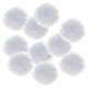 thumbnail image 1 of Uxcell 6" Pompones de papel duraderos para decoración de fiestas de boda blancos, paquete de 10, 1 of 6
