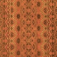 thumbnail image 1 of Ahgly Company Indoor Square Abstract Orange Modern Area Rugs, 3' Square, 1 of 4