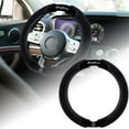 thumbnail image 1 of BotaniNest Elastic Long Microfiber Steering Wheel Cover For Winter Warm Steering Wheel Warm Cover Universal 15 Inches Slip Odorless, 1 of 6