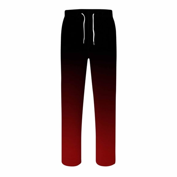 Tiijoy Toddler Boys Gradient Sweatpants Drawstring Straight Leg Pants Casual Trousers, Sizes 4-15