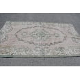 thumbnail image 3 of Natural Rug, Turkish Rug, 4.9x8.4 ft,Vintage Rug, Large Rug, Area Rug, Salon Rug, Wool Rugs, Oriental Rug, Handmade Rug, Anatolian Rug, 5495, 3 of 10