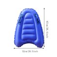 thumbnail image 3 of Inflatable Surf Board Portable Swimming Body Board With Handles Blow Up Float Board Learn To Swim Summer Fun Pool Beach Water Game Playthings, 3 of 5