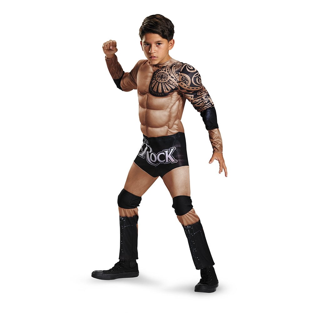 WWE: The Rock Classic Child Muscle Chest Costume