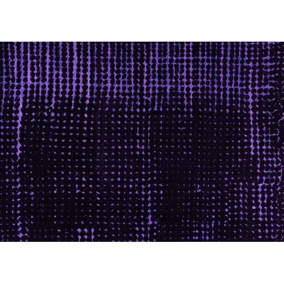 Ahgly Company Indoor Rectangle Abstract Pink Modern Area Rugs, 5' x 7'