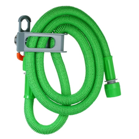 Garden Expandable Water Hose Flexible Hoses Pipe Car Wash Flower Watering Home 1.5M Water Pipe with 360° Rotary Joint / 1.5M Water Pipe with Hose Storage (Best Way To Store Garden Hose)