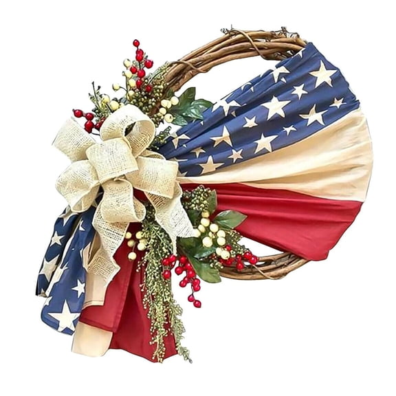 Hanging Decorations Wreath Exquisite Independence Day