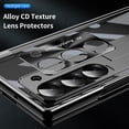 thumbnail image 4 of Dteck for Samsung Galaxy Z Fold6 Case with Slim Pen, Fold 6 Pen with S Pen Holder + Camera Lens Film + Front Screen Protector + Kickstand, Luxury Crystal Clear Case for Galaxy Z Fold6 5G 2024,
Black, 4 of 7