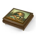 thumbnail image 1 of Handcrafted Italian Ercolano Musical Jewelry Box -"Proud Moments" by MI Hummel - Ode to Joy (9th SymphonyHymm European), 1 of 2