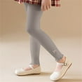 thumbnail image 4 of YunPes Girls Bow-Knot Tights Winter Thick Thermal Thin Cotton Stretchy Ruffle Leggings Casual Comfy Warm Footless Slim Pants, 4 of 7