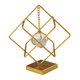 thumbnail image 2 of Escultura abstracta geométrica de Metal, decoración de escritorio nórdico, escultura geométrica, esculturas de arte moderno para porche de casa y sala Estilo C mayimx Estatua geométrica, 2 of 9