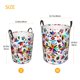 thumbnail image 3 of Fotbe Mexican Bright Style Cesto de Ropa con Asas, Cesto Impermeable de Gran Capacidad, Bolsa de Lavado para Dormitorio, Cesto de Ropa con Ruedas y Asas-Small, 3 of 6