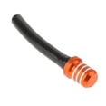 thumbnail image 3 of Válvula de Respiración de Tapa de tanque de Gasolina de combustible de Gas 2pcs para Motocicleta Dirt Bike amarillo y naranja Sunnimix Manguera de ventilación de aire del tanque de combustible CNC, 3 of 8