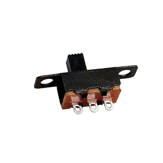 Bearachild Nuevo interruptor de 2 posiciones de encendido y apagado, interruptor deslizante de palanca, componente eléctrico DIY Electrónica miscelánea 10 piezas