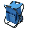 thumbnail image 2 of Camping Fishing Chair Bag Foldable Camping Chair with Cooler Bag Waterproof Fishing Stool Collapsible Camping Hunting Fishing Chair Storage Bag with Portable Belt(camouflage), 2 of 7