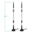 thumbnail image 2 of Antena BINGFU de doble banda, 2,4, 5,8 GHz, 9 dBi, montaje magnético, paquete de 2, 2 of 9