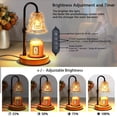 thumbnail image 6 of NOYAFA Candle Warmer Lamp, Adjustable Height Night Light with Timer, Wax Melter for Bedroom, Includes 2 Bulbs, 6 of 8