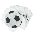 thumbnail image 3 of Decoraciones de cumpleaños de fútbol, globos de película de aluminio, vajilla, platos, vasos, servilletas, manteles, suministros para fiestas de baby shower, 3 of 5
