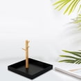 thumbnail image 4 of FIGT-3 Tier Hanging Organizer Storage Hooks Key Dish Porch Jewelry Tray Entryway Key Tray for Entrance Living Room Home Bracelets, Black【0516】, 4 of 7