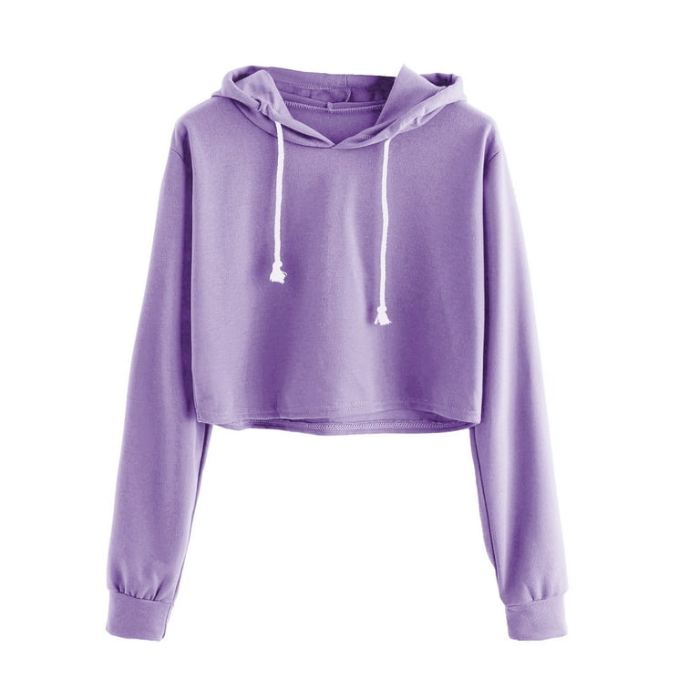 FARORO Hoodies Pullover for Women Sweatshirts Long Sleeve Loungewear Sports  Top Casual Clothes with Pockets Purple : : Clothing, Shoes &  Accessories