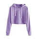 thumbnail image 5 of Sudadera Para Mujer, Sudaderas Con Cuello Redondo, Jersey de Cuello Redondo Sólido A La Moda, Blusa Con Capucha de Manga Larga, Sudadera Odeerbi ODB131707, 5 of 6
