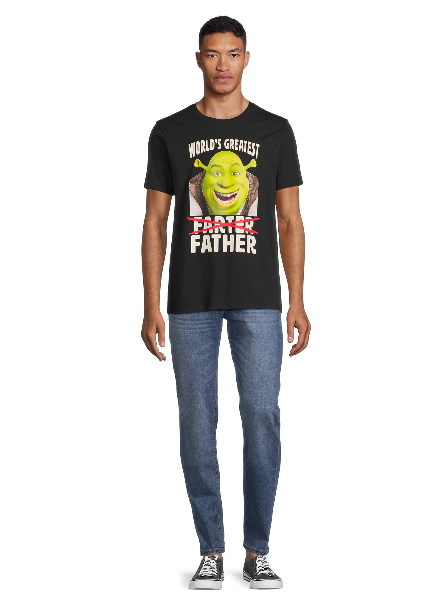 Shrek Best Farter Apparel, Men's Graphic Crew Neck T-Shirt, Sizes S-3XL (Men's Big & Tall)