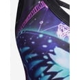 thumbnail image 3 of Vestido Talla Extra Plisado Estampado Mariposa Rosegal  Vestidos casuales de talla grande, 3 of 5