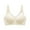 White, variant on ameIAEA Seamless T Shirt Bra for Women V Neck Seamless Bra No Underwire Push Up Smoothing Bra
