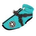 thumbnail image 1 of Winter Puppy Coat with Harness Waterproof Pet Jacket for Small Medium Dogs Clothes Reflective French Bulldog Outfits Pet Supplie ShopWise Round, 1 of 15