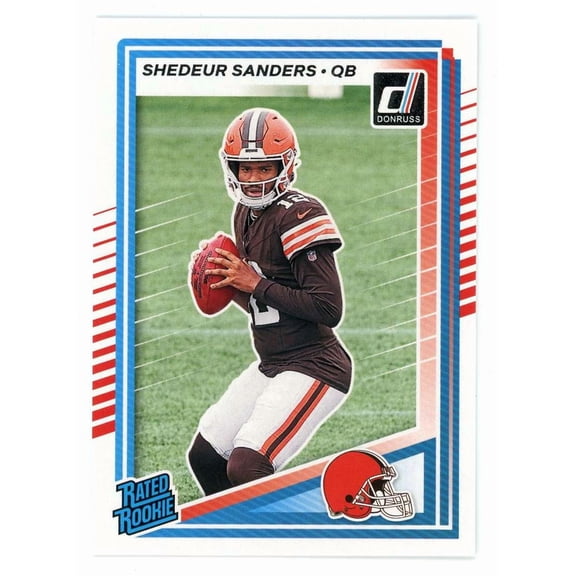 NFL 2025 Panini Donruss Football Rated Rookies Shedeur Sanders #306