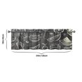 thumbnail image 3 of Kitchen Food Colorful Cooking Chef Kitchen Curtains 54x18 Inch Window Curtain over Sink Kitchen Curtains Set Small Short Tier for Bathroom Cafe Rod Pocket, 3 of 3