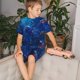 thumbnail image 4 of Fotbe Deep Sea Glowing Fishes Pijama Estampada de 2 Piezas para Niños – Ropa de Dormir de Manga Corta Cómoda para Niños y Niñas, Camiseta y Shorts de Algodón-4X-Large, 4 of 6