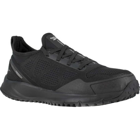 

Men s Reebok Work All Terrain Work RB4090 Athletic Oxford Black Mesh/Textile Fabric 14 M