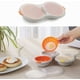 thumbnail image 5 of Cocedor de huevos para microondas - Doble taza - Doble capa - Utensilios de cocina (2 unidades), 5 of 5