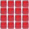 thumbnail image 1 of 24pcs Jewelery Organizers Storage Gift Boxes for Earring Bracelet Necklace(Red), 1 of 7