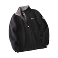 thumbnail image 3 of Chaqueta de invierno para hombre, abrigo de invierno ligero informal para acampar y caminar al aire libre Negro XXXL Yuyangstore Chaqueta de hombre, 3 of 8