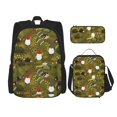 thumbnail image 1 of Balery Gnomes Playing in the Garden Mochila Escolar 3 en 1 para Niños - Mochila Resistente con Lonchera Térmica y Estuche - Mochila Escolar para Niños y Niñas, 1 of 7