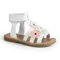 thumbnail image 3 of JORYA Girls Flowers Sandals Kids Summer Flat Shoes, Size 10, 3 of 7
