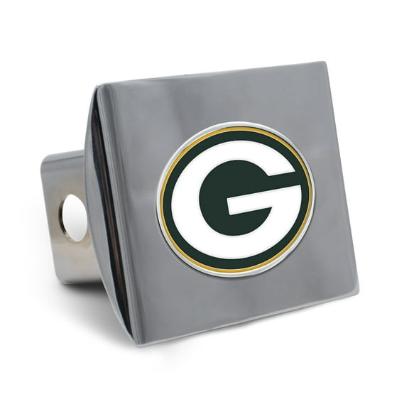 WinCraft Green Bay Packers Premium Metal Hitch Cover