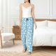 thumbnail image 4 of Balery Blue Popcorn Pantalones de pijama para mujer, pijamas ultraligeros, pantalones de estar por casa-Medium, 4 of 6