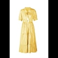 thumbnail image 1 of Vestido de Rayas Naranja XL, 1 of 4