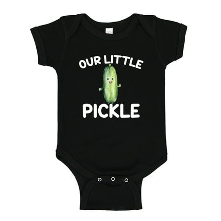 

Our Little Pickle Baby Bodysuit One Piece 12 mo Black