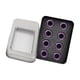 thumbnail image 1 of Juego de 8 rodamientos para patineta 608-RS con doble sellado de goma para patines en línea Violeta, 1 of 9