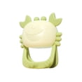 thumbnail image 1 of mordedor infantil,dibujos animados bebé infantil mordedor dentición masticar juguete,agarre de ejercicio sensorial de juguete de silicona de grado alimenticio,niño molar mordedor Verde Sunnimix mordedor infantil, 1 of 8